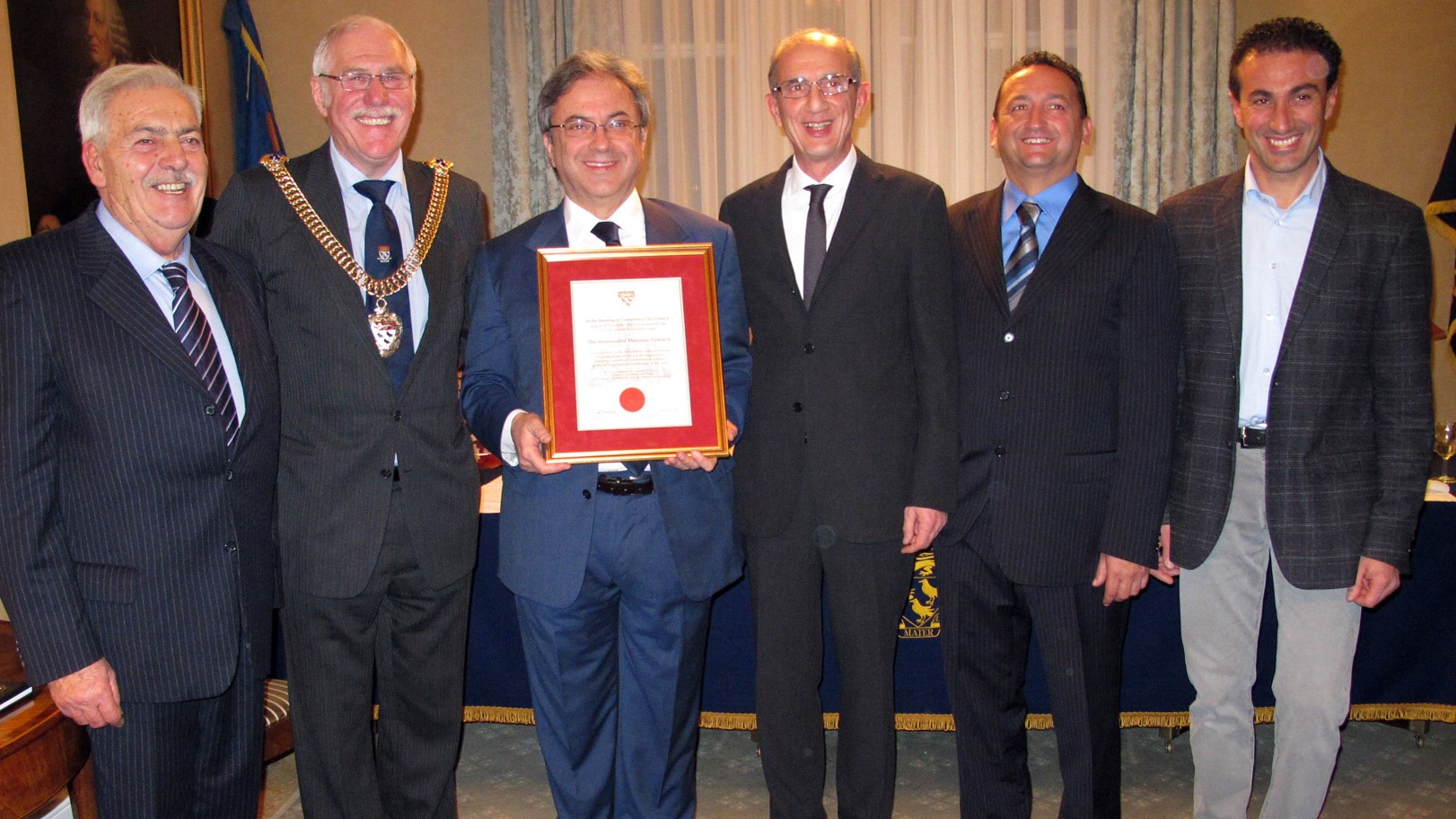 Civic Award Massimo Tedeschi